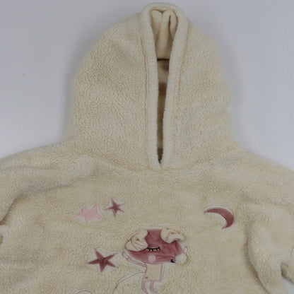 Nutmeg  Womens Ivory   Pullover Hoodie Size 10