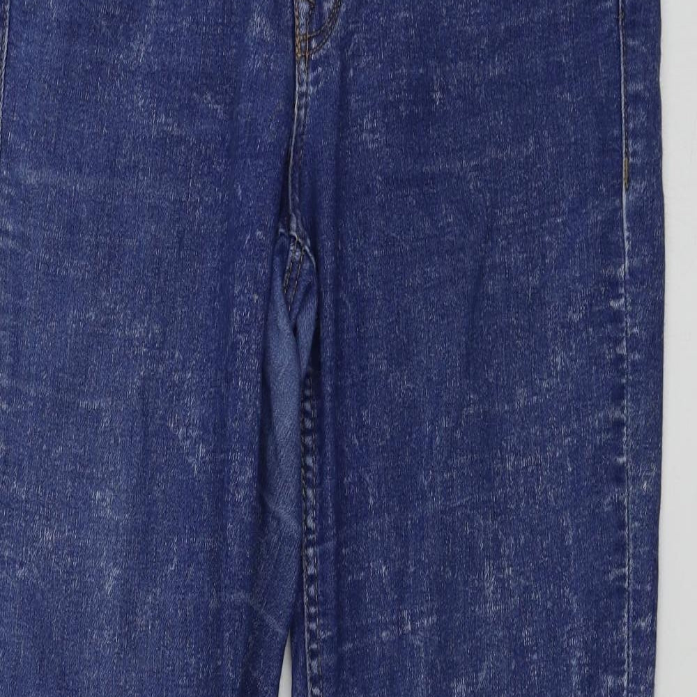 Womens UK Size 6 H&M Regular Fit Skinny Blue Jeans