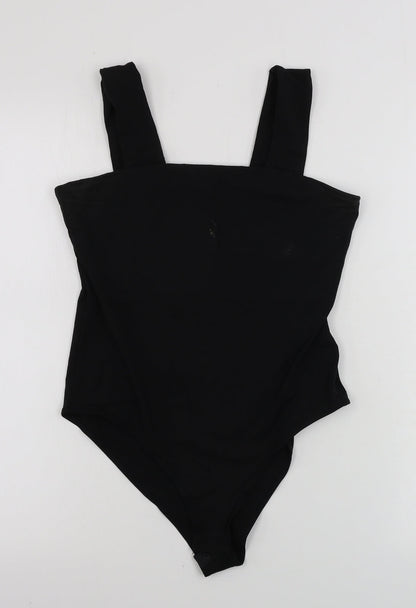 H&M  Womens Black   Bodysuit One-Piece Size S