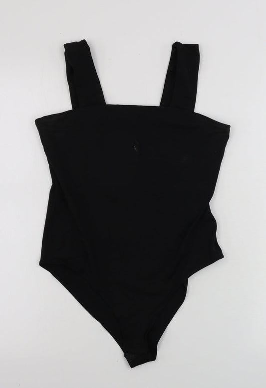 H&M  Womens Black   Bodysuit One-Piece Size S