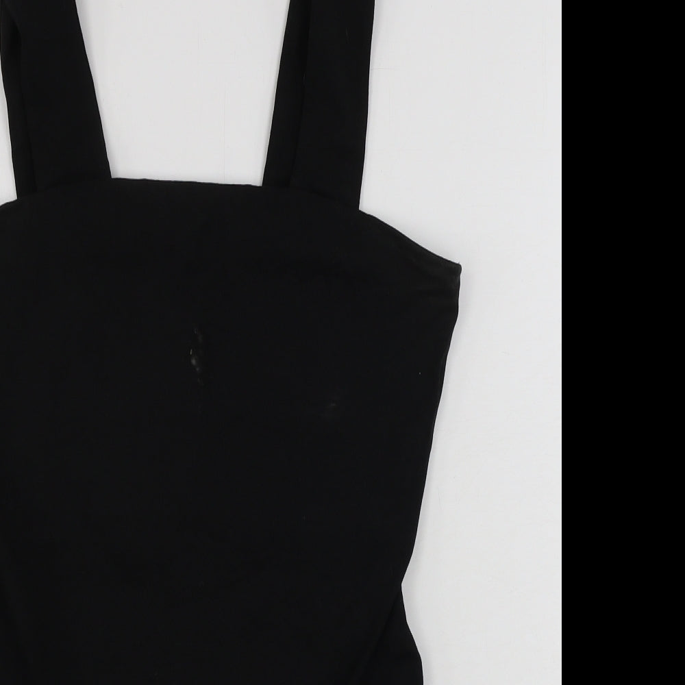 H&M  Womens Black   Bodysuit One-Piece Size S