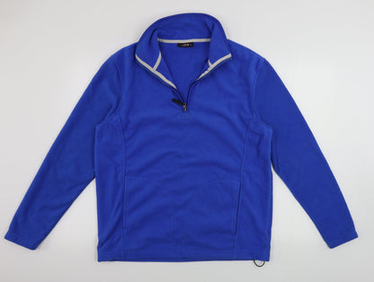 Cedar Wood State  Mens Blue   Henley Jumper Size S