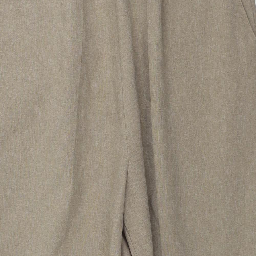 Womens UK Size 30 in Preworn Regular Fit  Beige Trousers