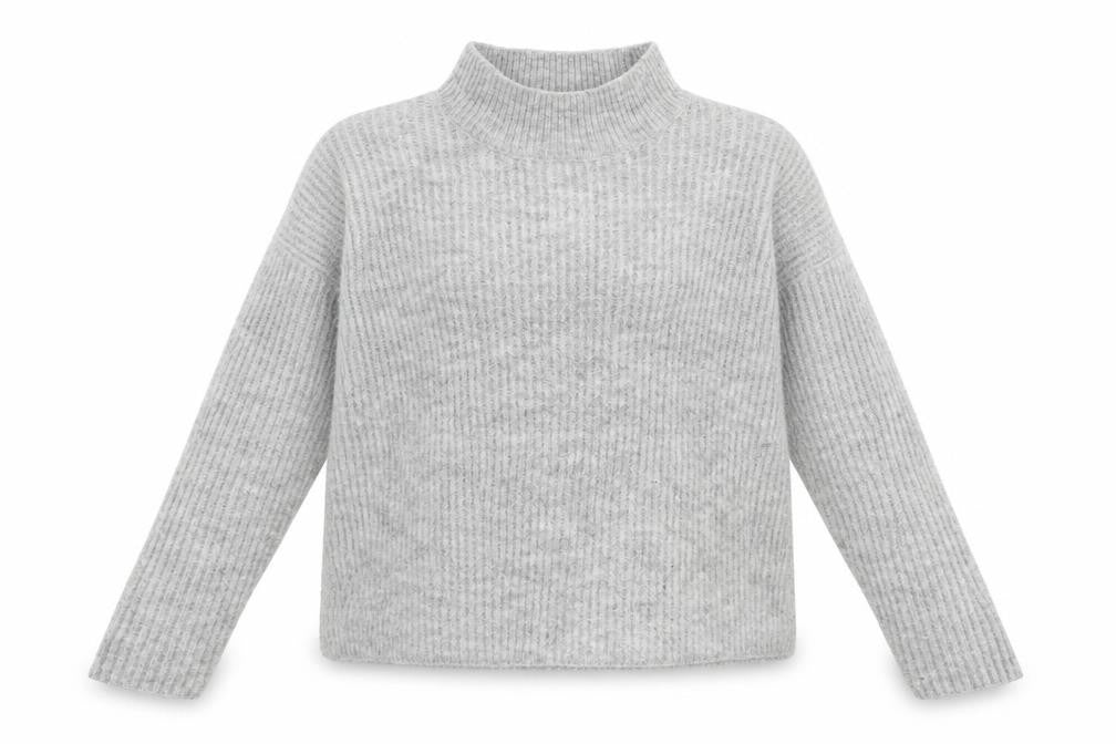 Womens UK Size S Primark Grey Pullover Jumper