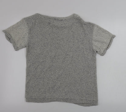 Womens UK Size M Zara Beige Pullover Jumper