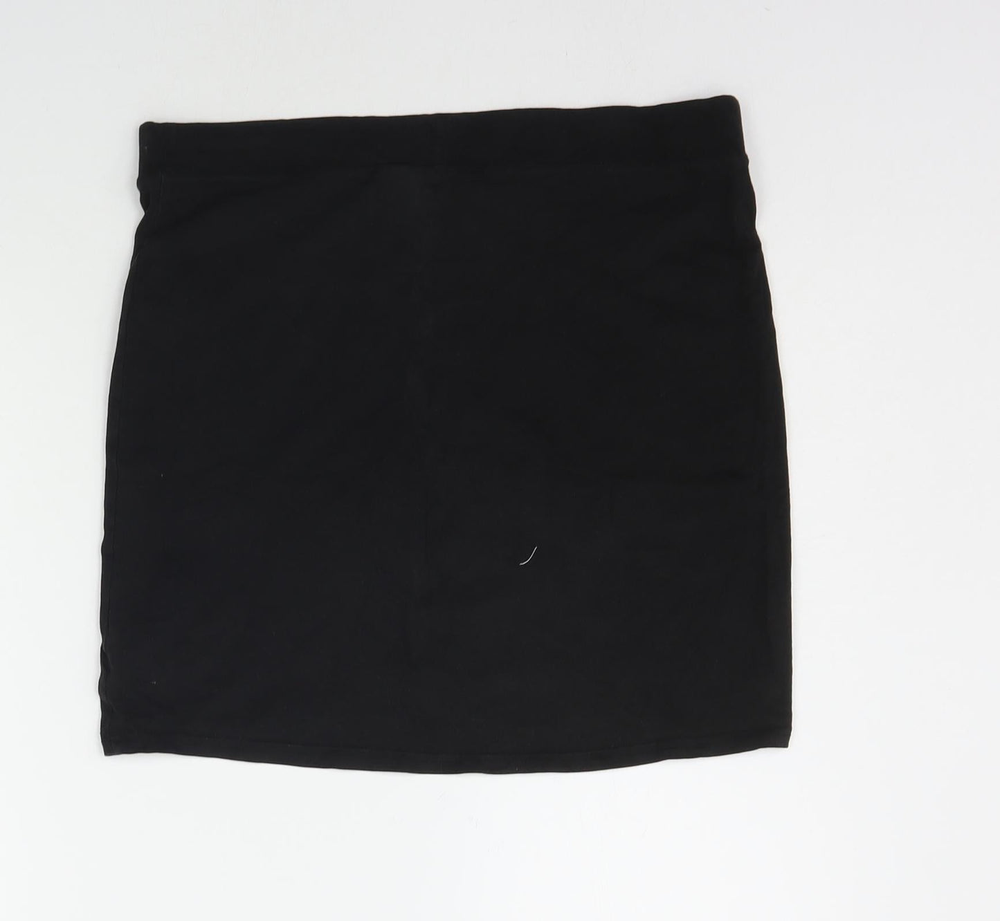Divided Womens Black   A-Line Skirt Size M