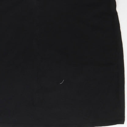 Divided Womens Black   A-Line Skirt Size M