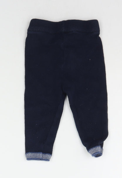 Nutmeg Baby Blue   Jogger Leggings Size 3-6 Months