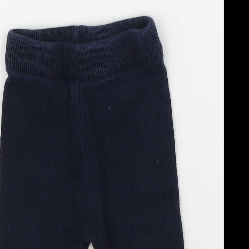 Nutmeg Baby Blue   Jogger Leggings Size 3-6 Months