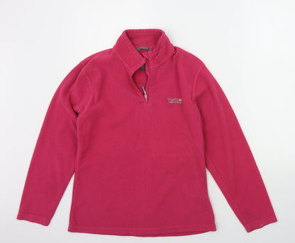 Womens UK Size 10 Regetta Pink Pullover Jumper