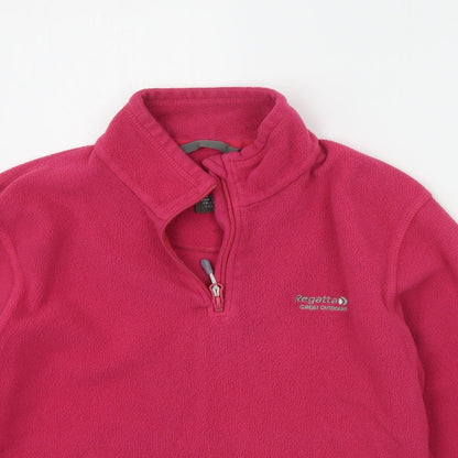 Womens UK Size 10 Regetta Pink Pullover Jumper