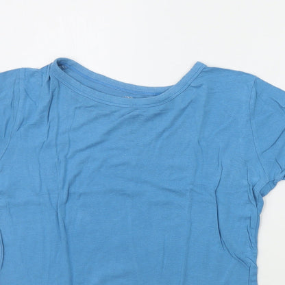 Crane Womens Blue   Basic T-Shirt Size M