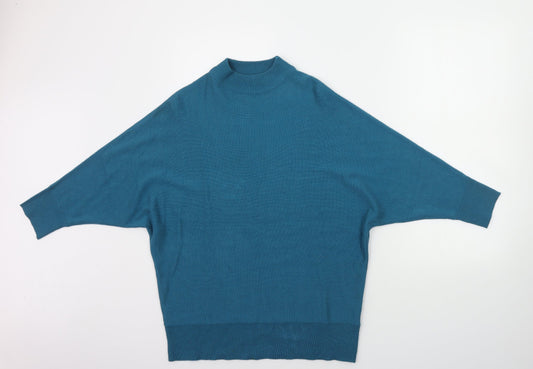 Cotton Traders Womens Blue   Pullover Jumper Size 10