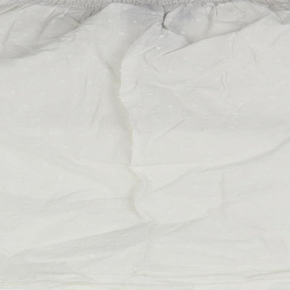 Womens UK Size 10 New Look White Basic T-Shirt