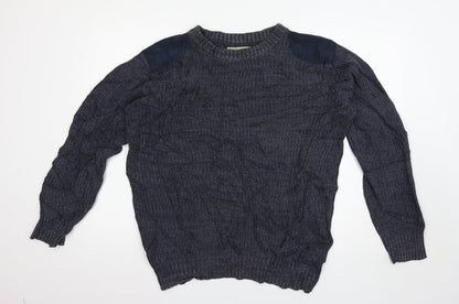Matalan Mens Blue   Pullover Jumper Size L