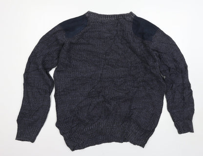 Matalan Mens Blue   Pullover Jumper Size L