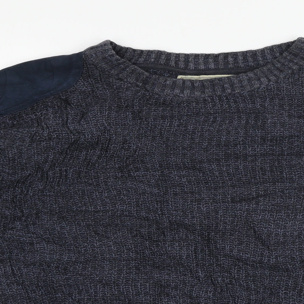 Matalan Mens Blue   Pullover Jumper Size L