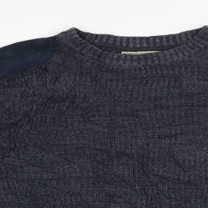 Matalan Mens Blue   Pullover Jumper Size L