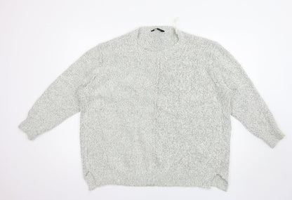 New Look Womens Grey   Pullover Jumper Size L