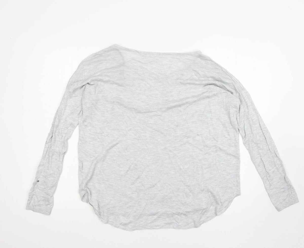 Womens UK Size M H&M Grey Pullover Jumper