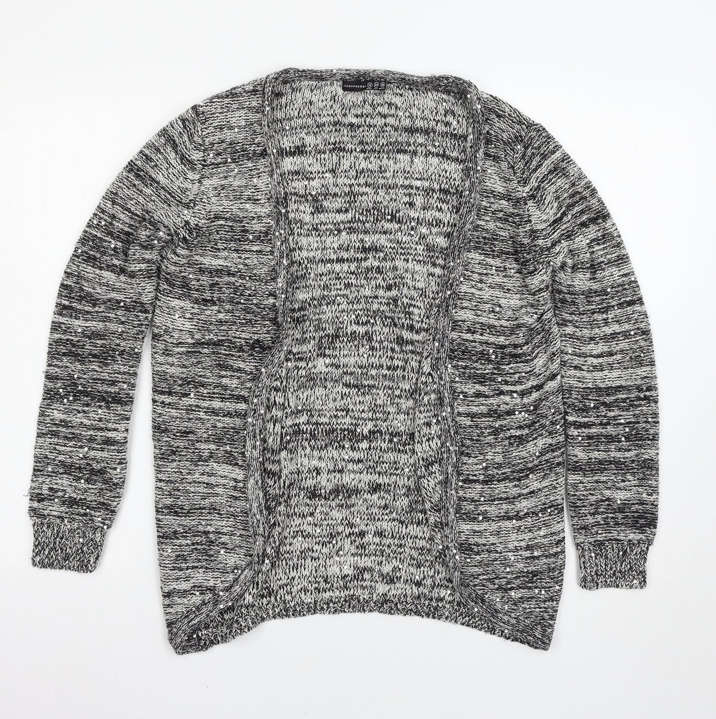Womens UK Size 12 Atmosphere Grey Cardigan Jumper