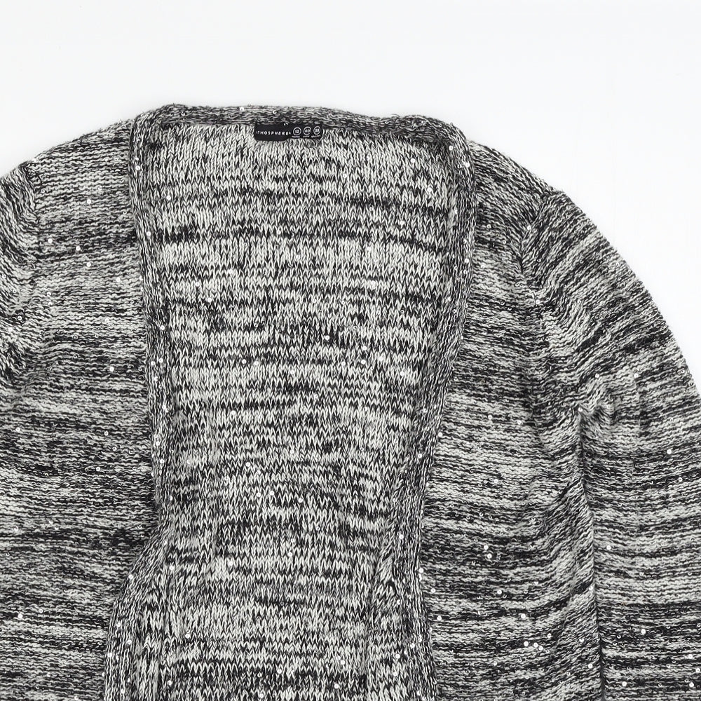 Womens UK Size 12 Atmosphere Grey Cardigan Jumper