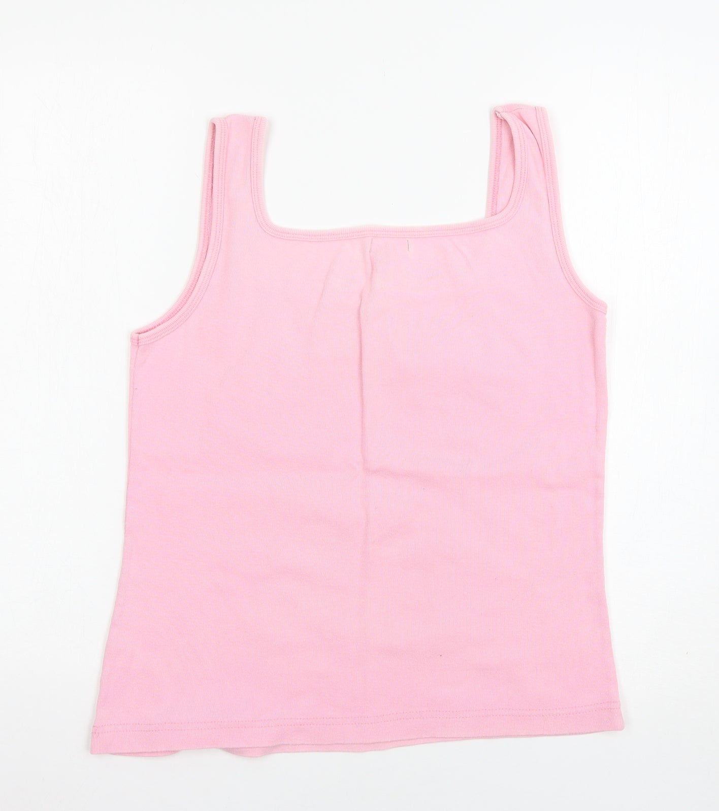 jeans &co Womens Pink   Basic Tank Size 16