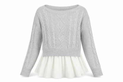 Cameo Rose Womens Grey Pullover Jumper Size M