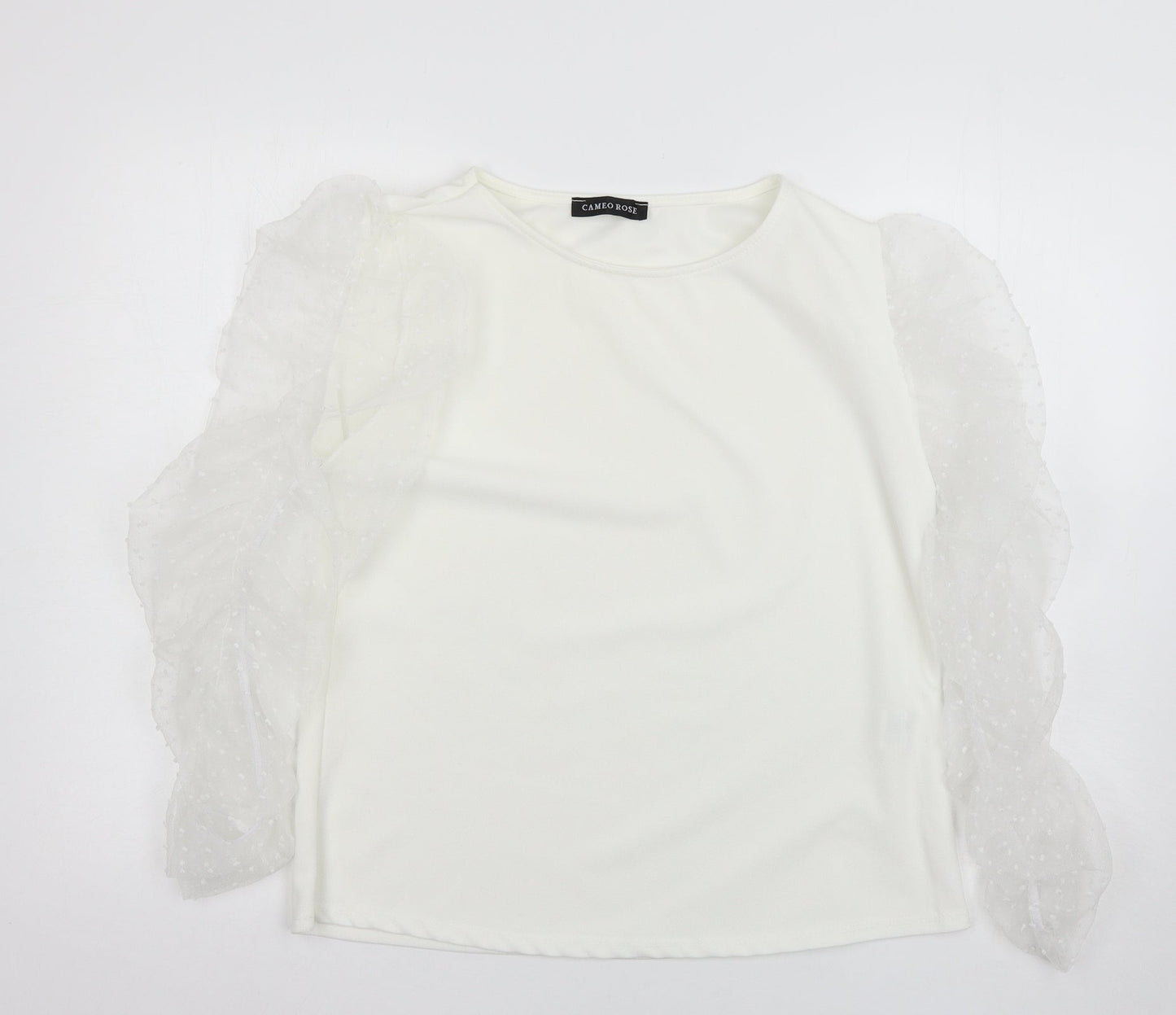 cameo rose Womens White   Basic Blouse Size L