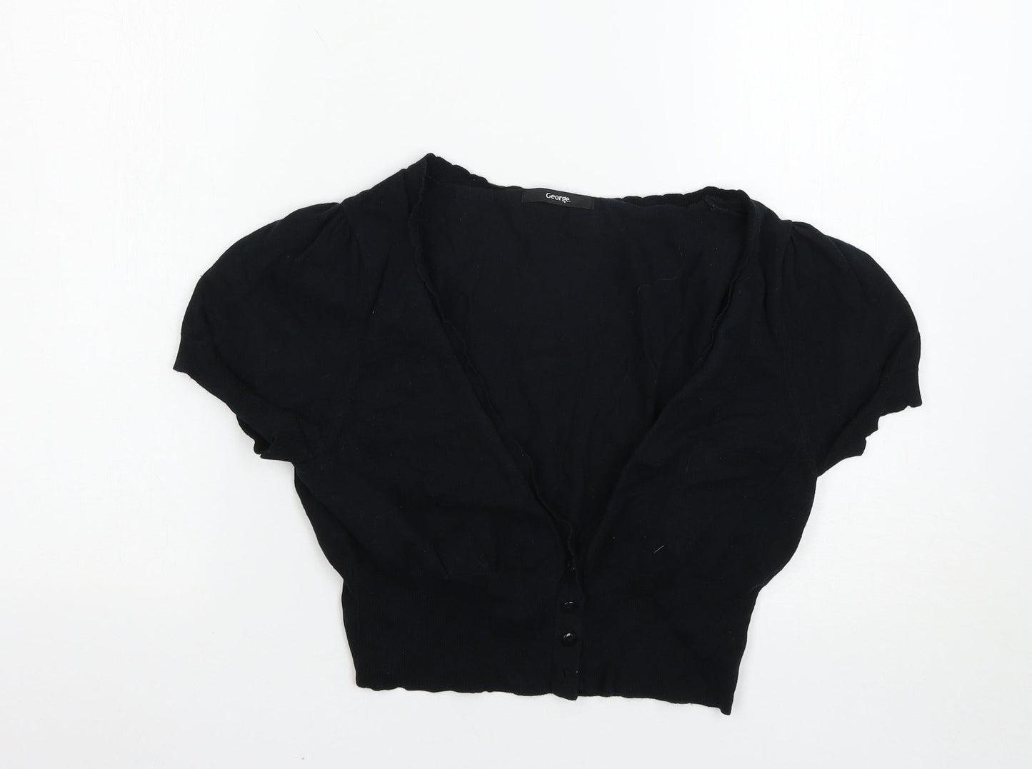 George Womens Black   Cardigan Jumper Size 14