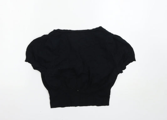 George Womens Black   Cardigan Jumper Size 14
