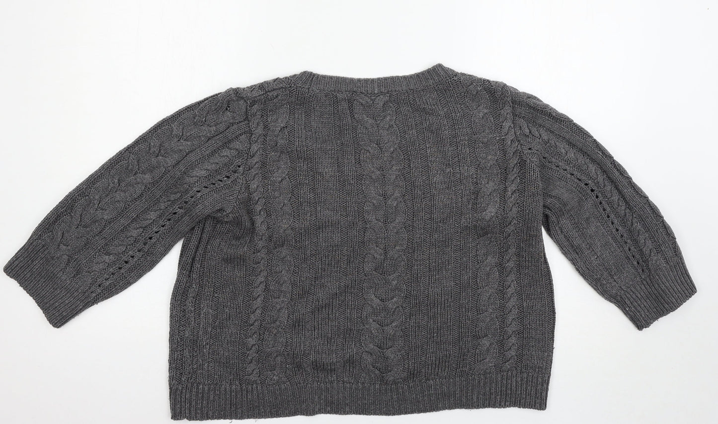 George Womens Grey   Pullover Jumper Size 16