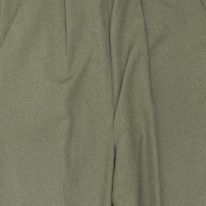BM Womens Green   Trousers  Size 18 L25 in