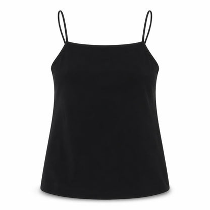 Womens UK Size 10 ASOS Black Basic Tank