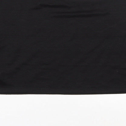 Primark Womens Black   Cropped T-Shirt Size 10