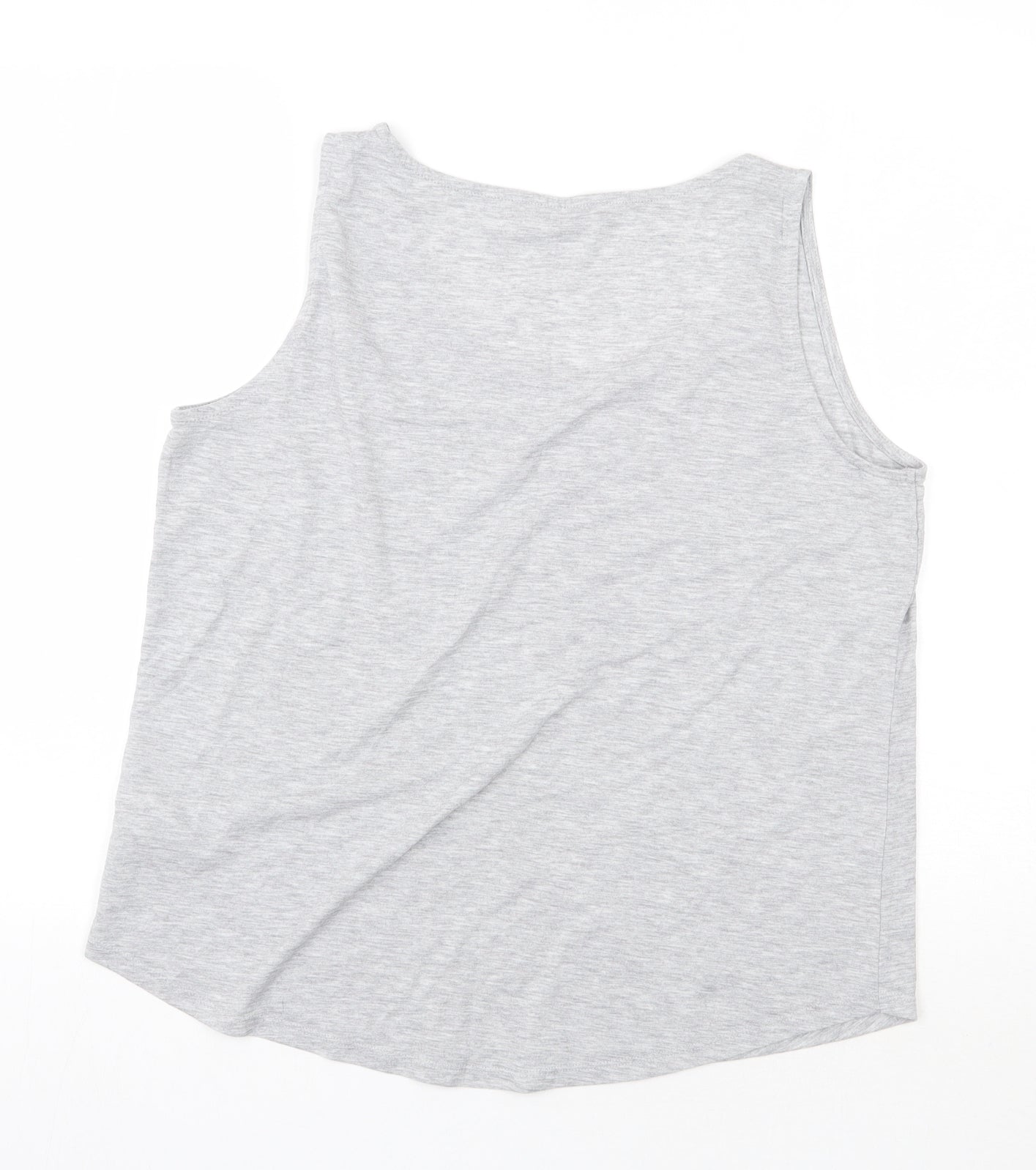 Marks and Spencer Womens Grey   Basic Tank Size 12