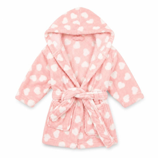 Very Girls Pink Polka Dot  Babydoll Gown Size 9-12 Months