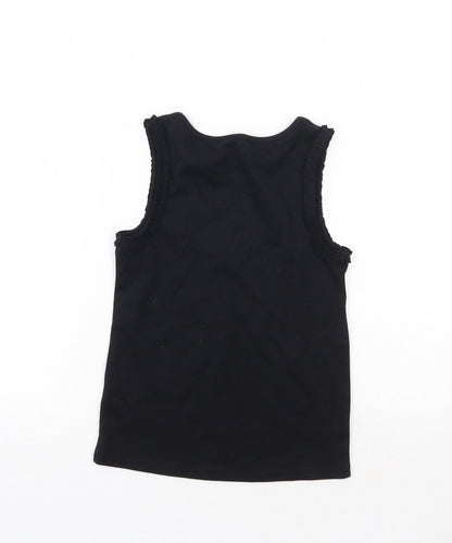 George Girls Black   Basic Tank