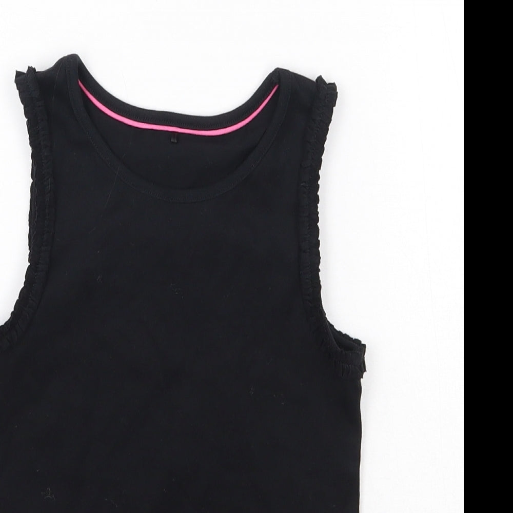 George Girls Black   Basic Tank