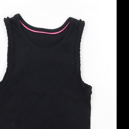 George Girls Black   Basic Tank