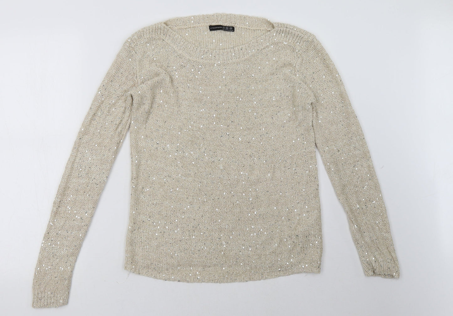 Primark Womens Beige   Pullover Sweatshirt Size 14