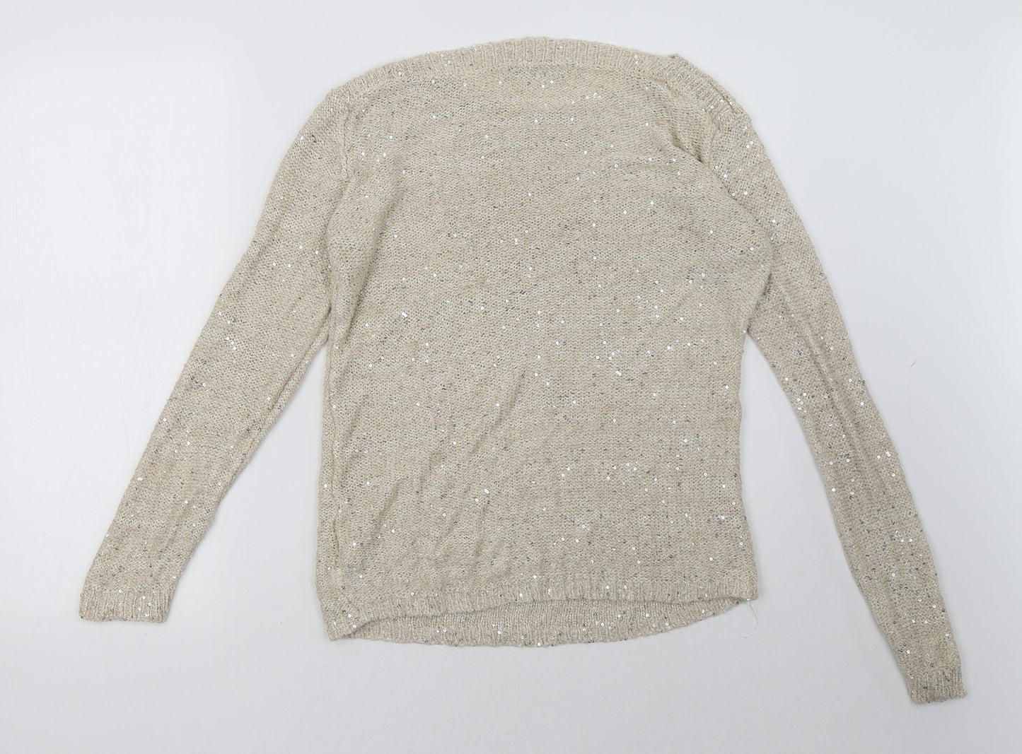 Primark Womens Beige   Pullover Sweatshirt Size 14
