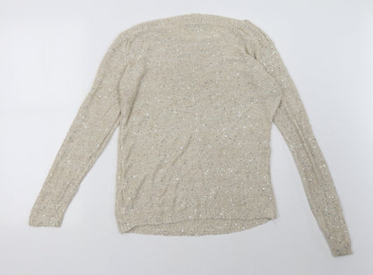 Primark Womens Beige   Pullover Sweatshirt Size 14