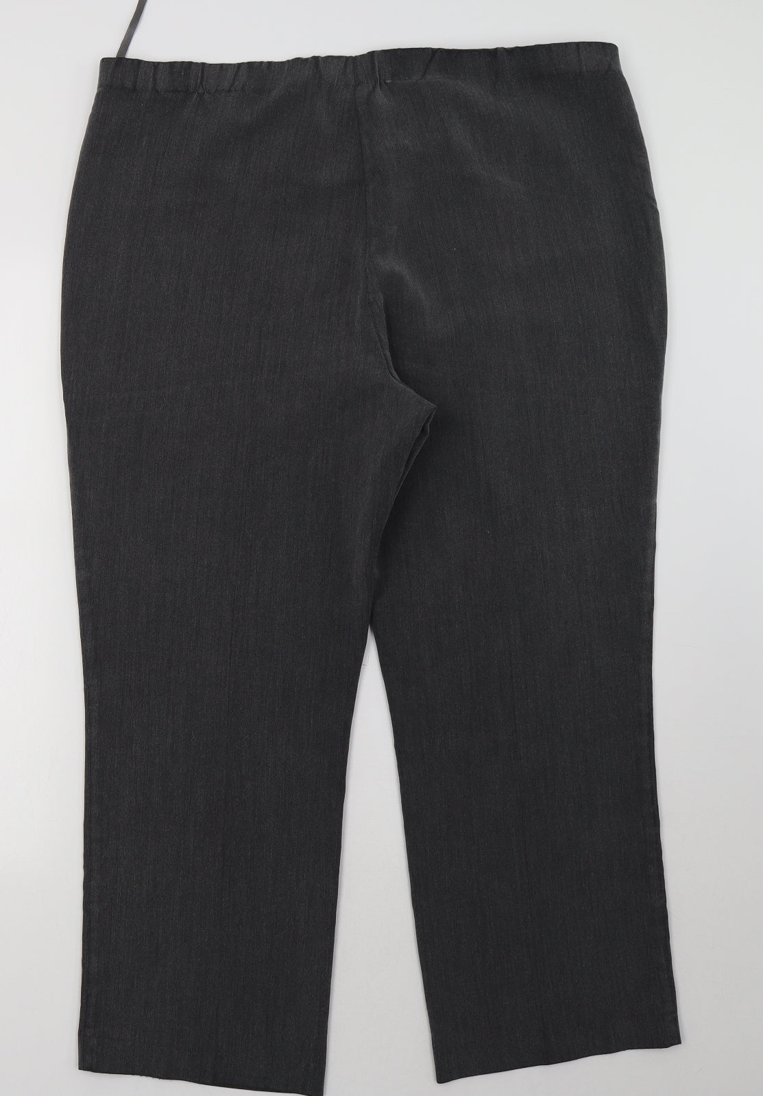 Womens UK Size 16 bonmarch Regular Fit  Grey Trousers