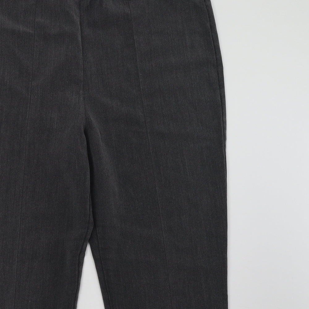 Womens UK Size 16 bonmarch Regular Fit  Grey Trousers