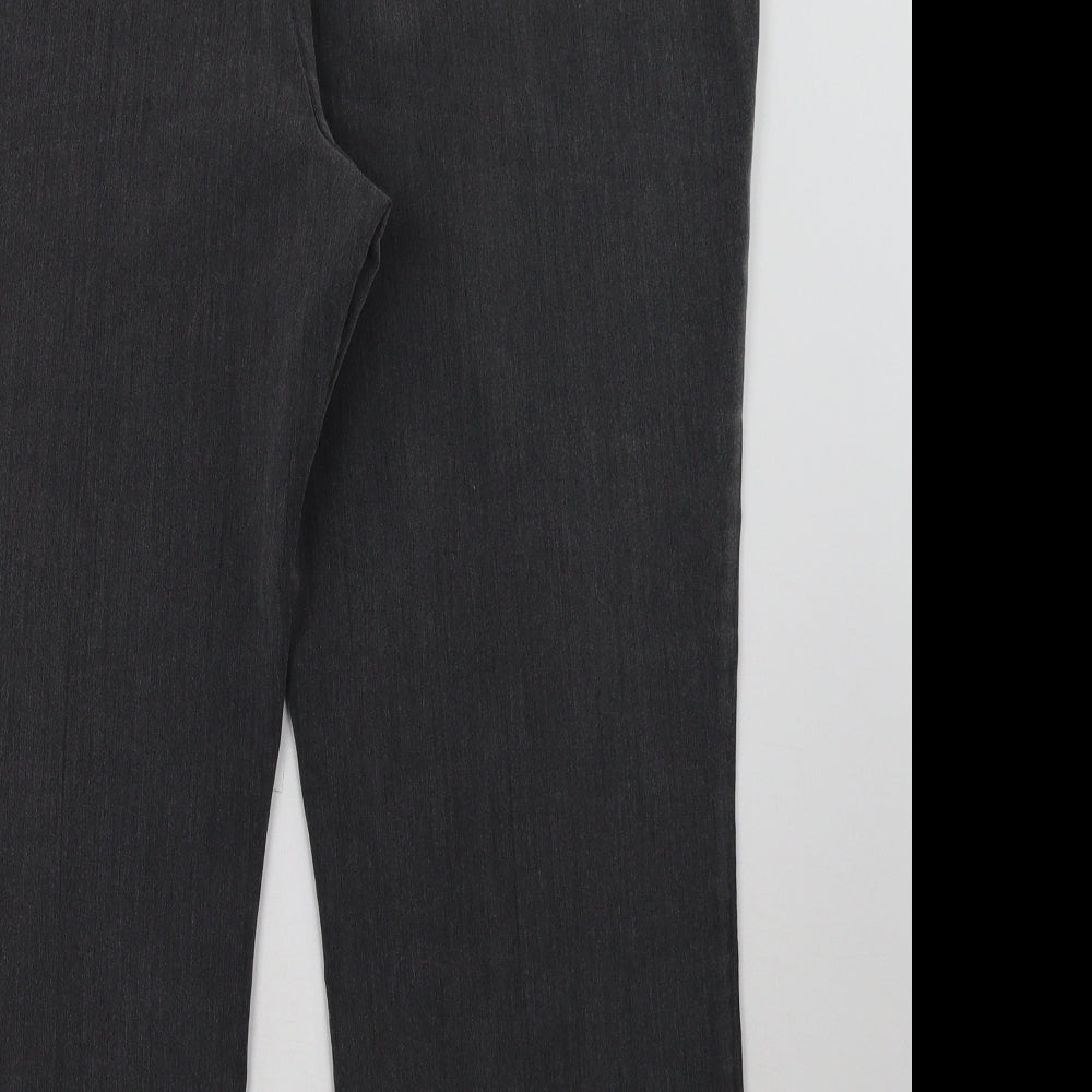 Womens UK Size 16 bonmarch Regular Fit  Grey Trousers