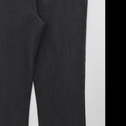 Womens UK Size 16 bonmarch Regular Fit  Grey Trousers