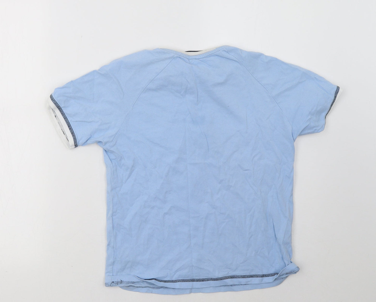 Marks and Spencer Boys Blue   Basic T-Shirt Size 9-10 Years  - Manchester City