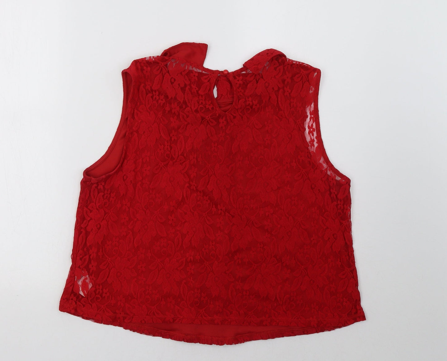 Primark Womens Red   Basic Tank Size 10