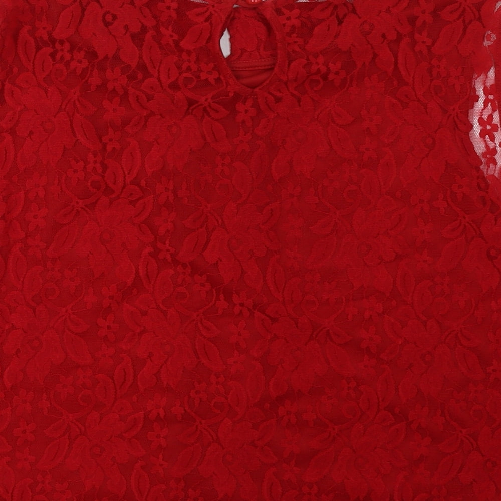 Primark Womens Red   Basic Tank Size 10